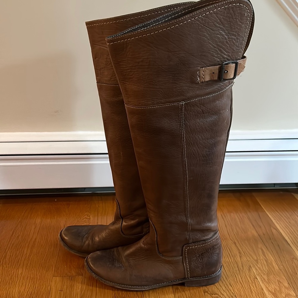 Brown Over the Knee Boots